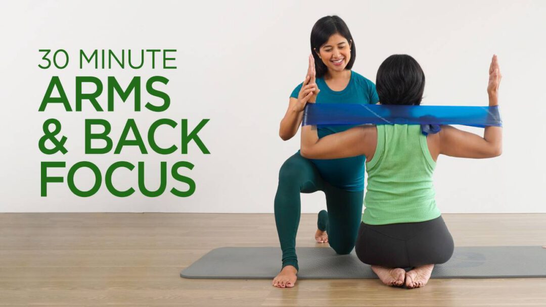 Arms Back Focus With Band