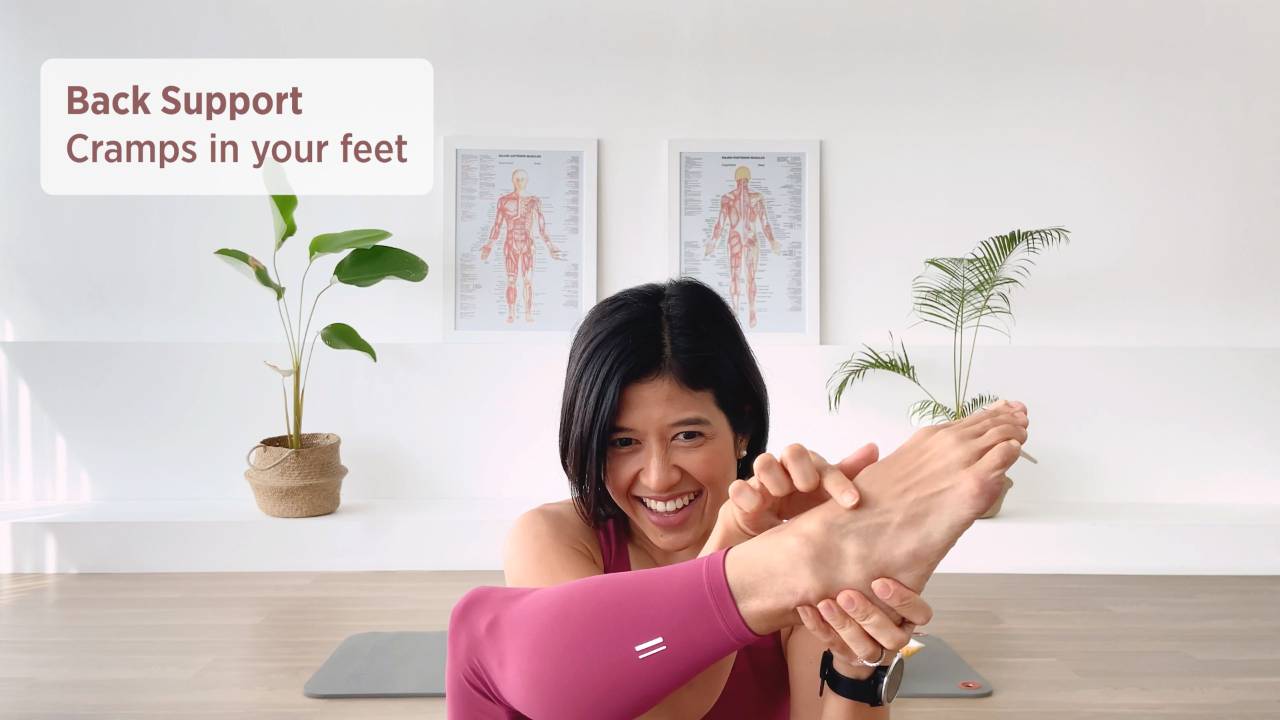 Back Support Cramps In Your Feet
