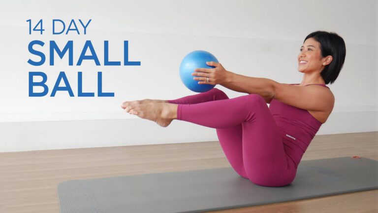 14 Days Small Ball Pilates Program
