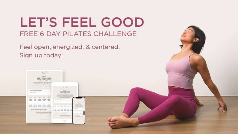 6 Day Let s Feel Good Pilates Challenge