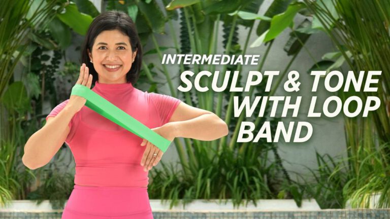 Sculpt & Tone With Loop Band Intermediate