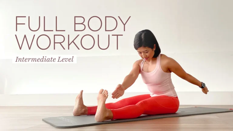 30 min Full Body Workout Intermediate Pilates Class