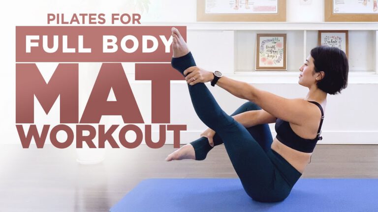 Beginner Full Body Pilates Mat Workout 30 minutes