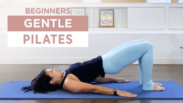 Beginners Gentle Pilates Flow Mat Workout 20 minute