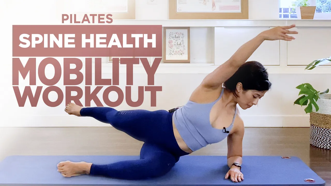 Pilates Spine Mobility Workout Spine health exercises for beginners