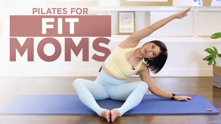 Pilates for Fit Moms 40 minute daily workout for beginners