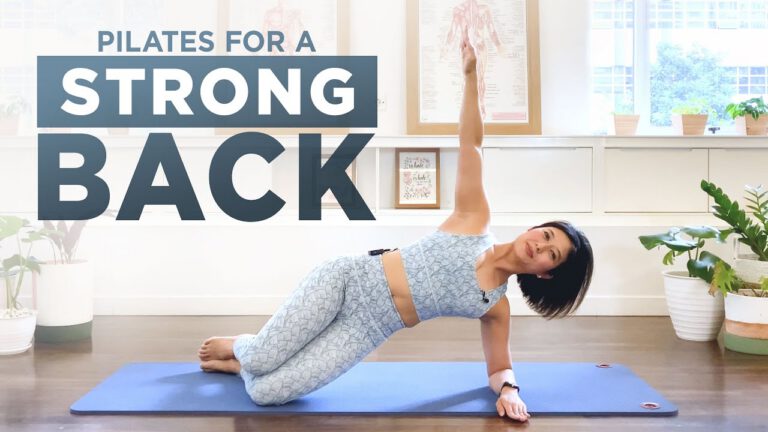 Pilates for a Strong Back Workout Strengthening Exercises for Beginners