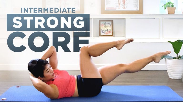 Pilates for a Strong Core Workout Intermediate & Advanced class