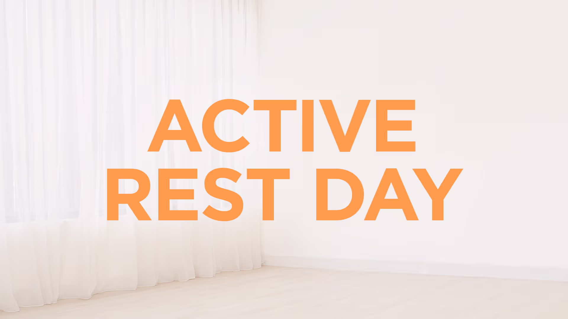0866 Active Rest Day Hero Image