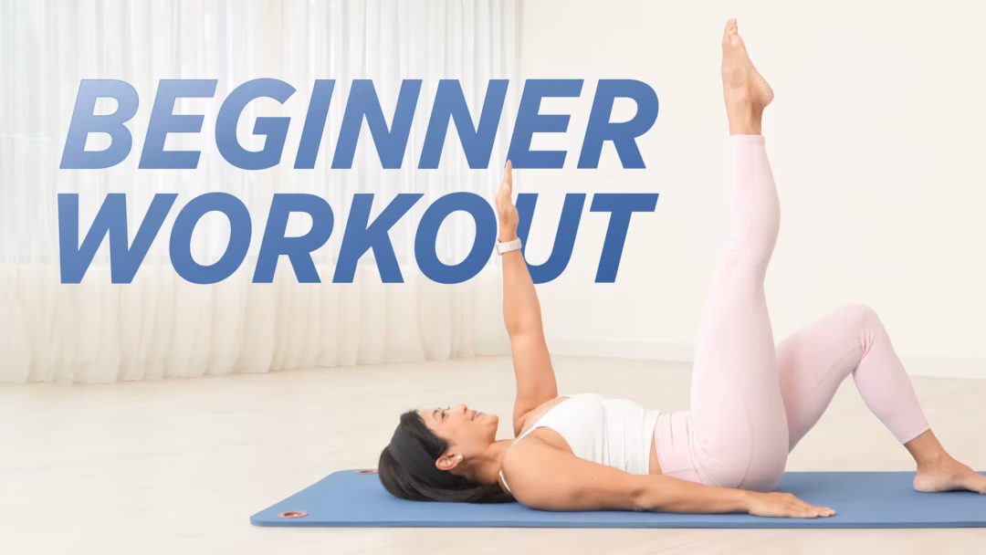 1052 YT Beginner Pilates | A Real Beginner Class, Start to Finish